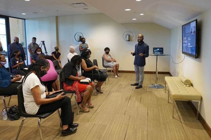 Black lawyers lead workshop